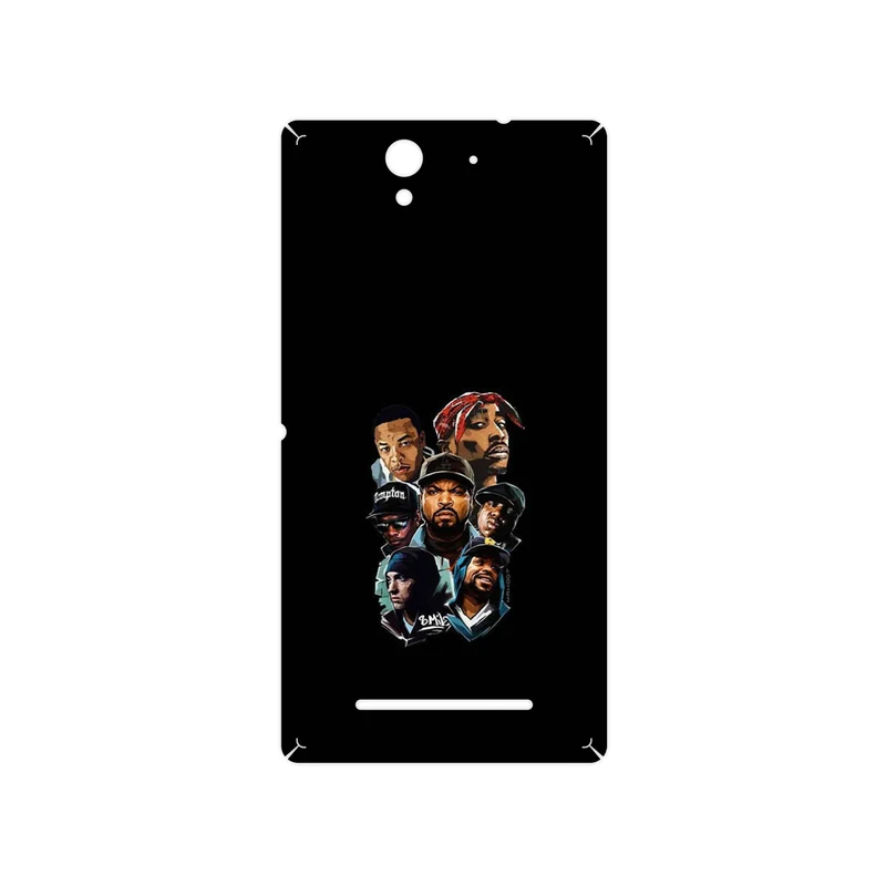 برچسب پوششی ماهوت مدل Great Rappers Digital Art مناسب برای گوشی موبایل سونی Xperia C3 Dual