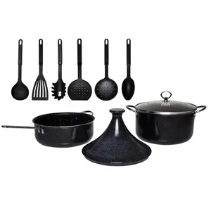 سرویس قابلمه گرانیتی 10 پارچه لیدوما مدل اکولید پلاس