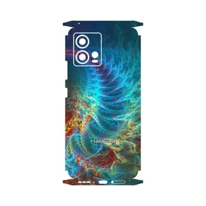 MAHOOT Mathematical Geometric Shape 1-FullSkin Cover Sticker for Motorola Edge 30 Fusion