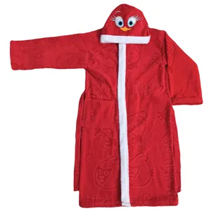 حوله پالتویی کودک ساینا طرح جوجه سایز 90