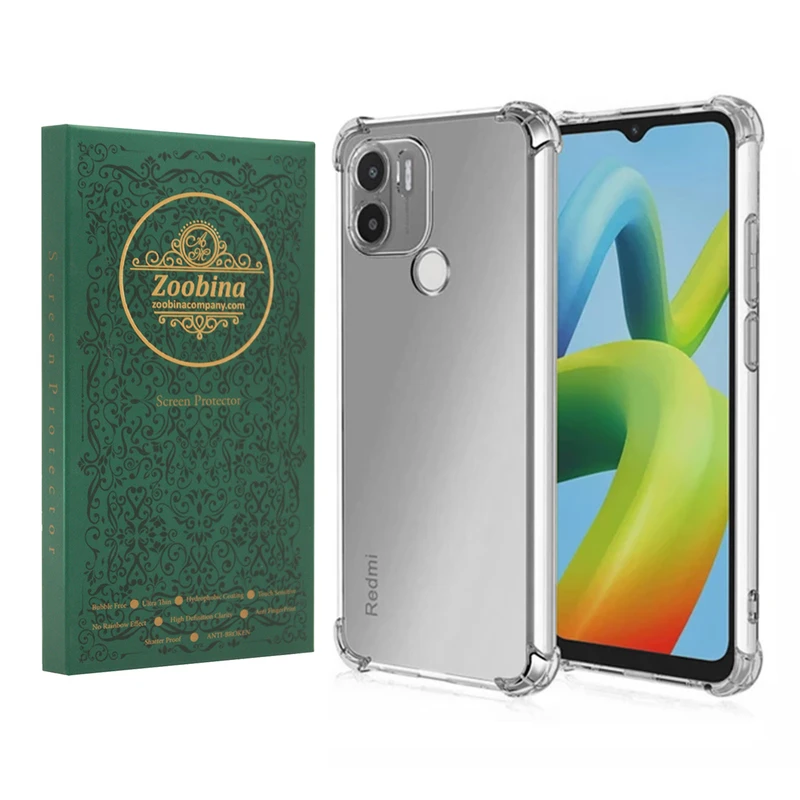 کاور زوبینا مدل Crystal مناسب برای گوشی موبایل شیائومی Redmi A1 Plus / A2 Plus 