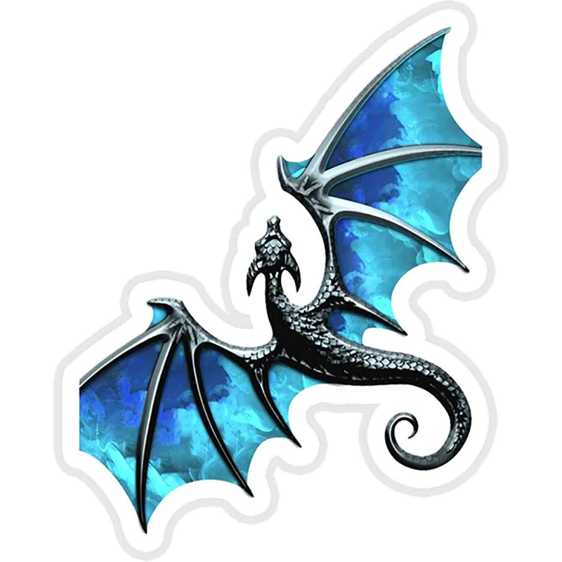 استیکر لپ تاپ طرح Ice dragon Case کد ST956
