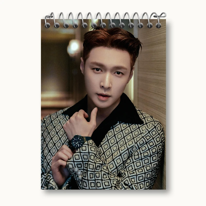 دفتر یادداشت 50 برگ خندالو مدل لی گروه اکسو EXO کد 16815