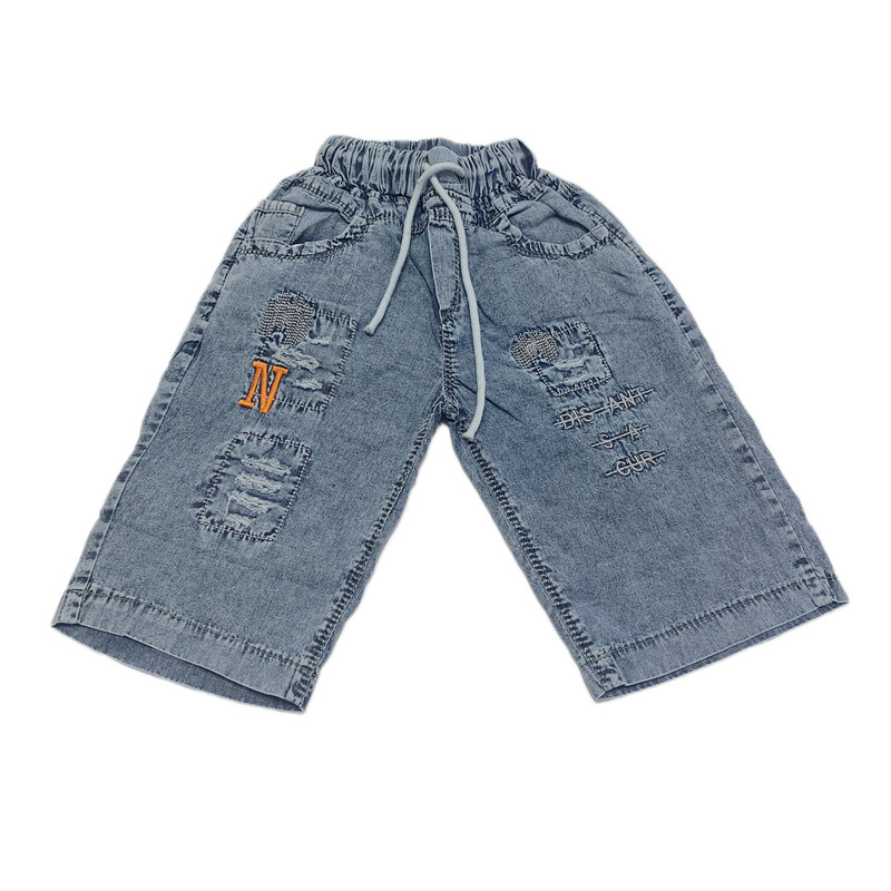 شلوارک جین پسرانه مدل ANT