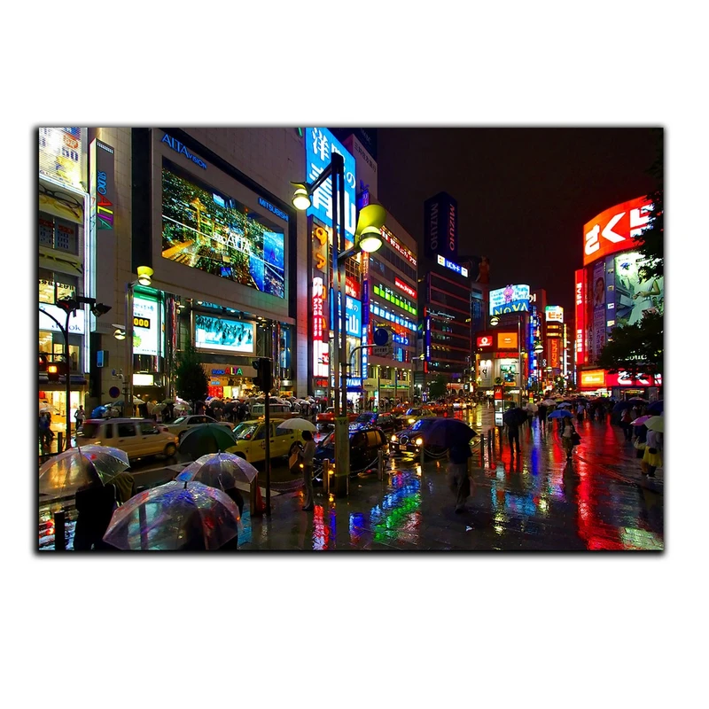 تابلو شاسی بکلیت طرح منظره شهر توکیو مدل SH-526