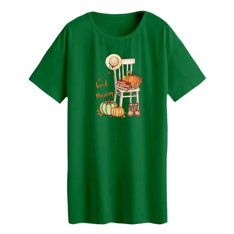 تی شرت لانگ زنانه مدل صندلی پاییز