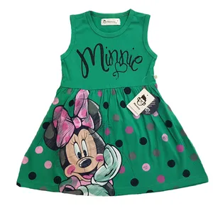 پیراهن دخترانه مانکی کیدز مدل میکی