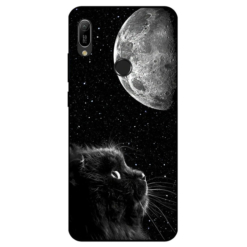 کاور مگافون طرح گربه مدل 1882 مناسب برای گوشی موبایل هوآوی Y6 2019 / Y6S 2019 / Y6 Prime 2019 / Y6 Pro 2019
