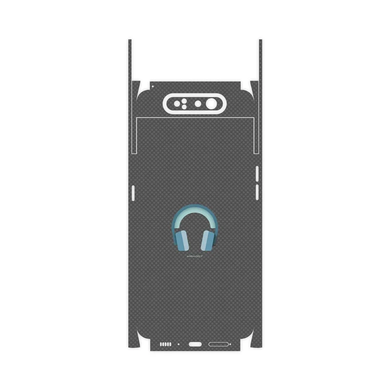 برچسب پوششی ماهوت مدل Minimal Headphone Icon-FullSkin مناسب برای گوشی موبایل سامسونگ Galaxy A80