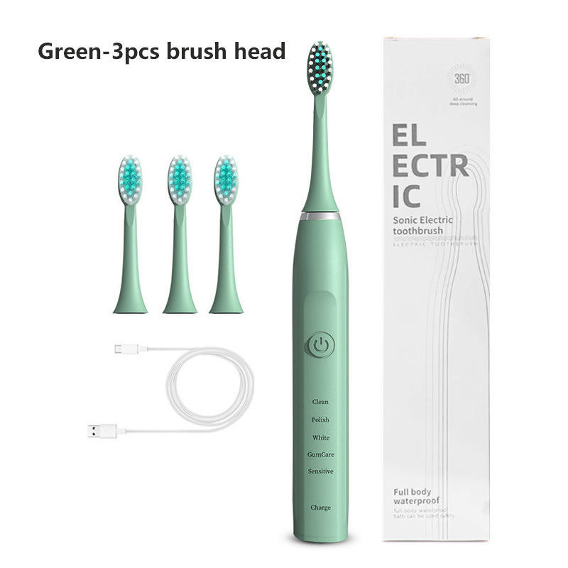 مسواک برقی مدل 1W به همراه سری یدک بسته 5 عددی