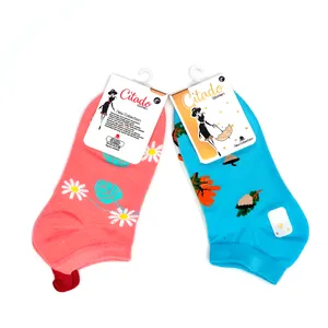 جوراب ساق کوتاه دخترانه مدل 01 بسته 2 عددی