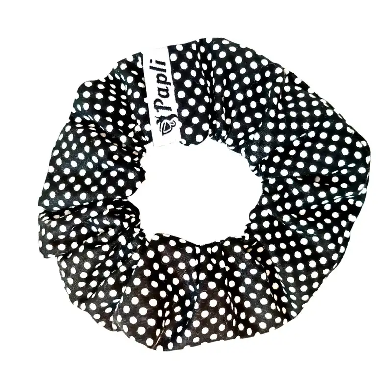 کش مو زنانه مدل اسکرانچی پارچه ای بسته 9 عددی