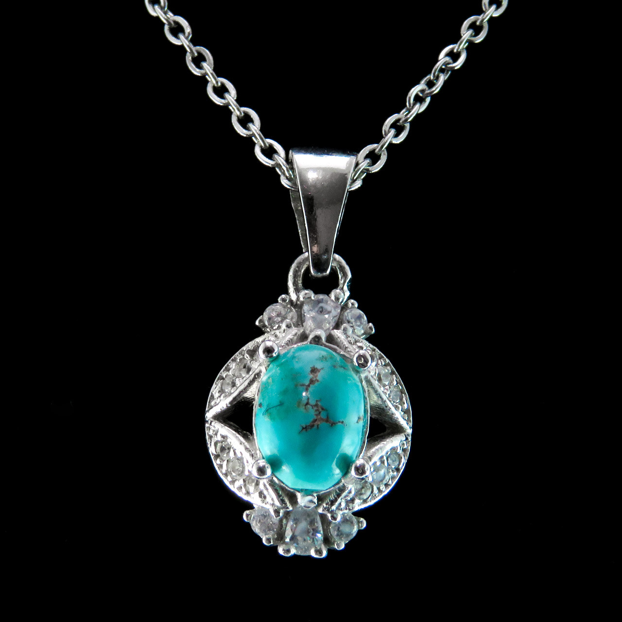 نیم ست نقره زنانه کد AV036-2