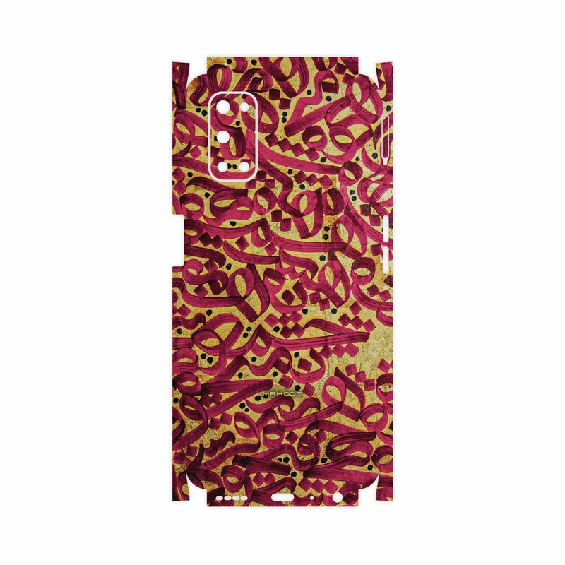 برچسب پوششی ماهوت مدل Nastaliq-6-FullSkin مناسب برای گوشی موبایل ریلمی 7 5G