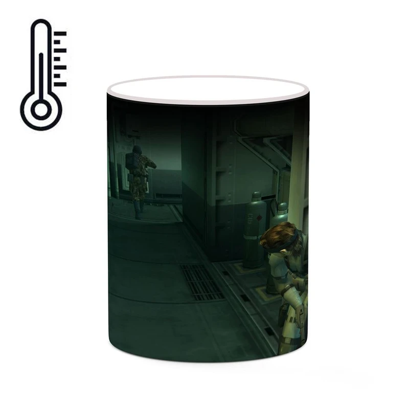 ماگ حرارتی کاکتی مدل بازی Metal Gear Solid 2ː Sons Of Liberty کد mgh29434