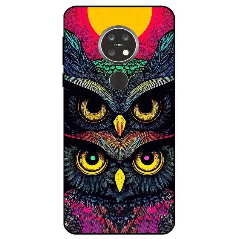 کاور مگافون طرح جغد مدل 1904 مناسب برای گوشی موبایل نوکیا 6.2 / 7.2     