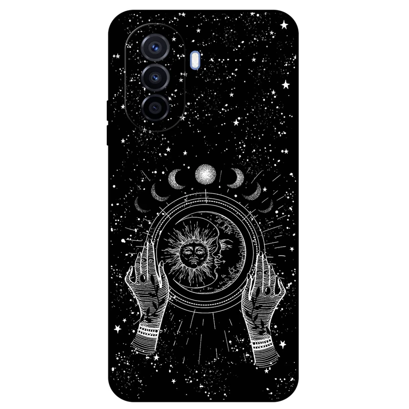 کاور مگافون طرح ماه و خورشید مدل 1892 مناسب برای  گوشی موبایل هوآوی Nova Y70 