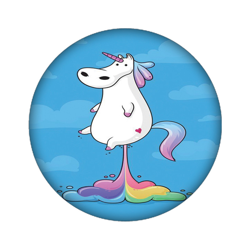 استیکر تزئینی موبایل مدل یونیکورن کد 3122