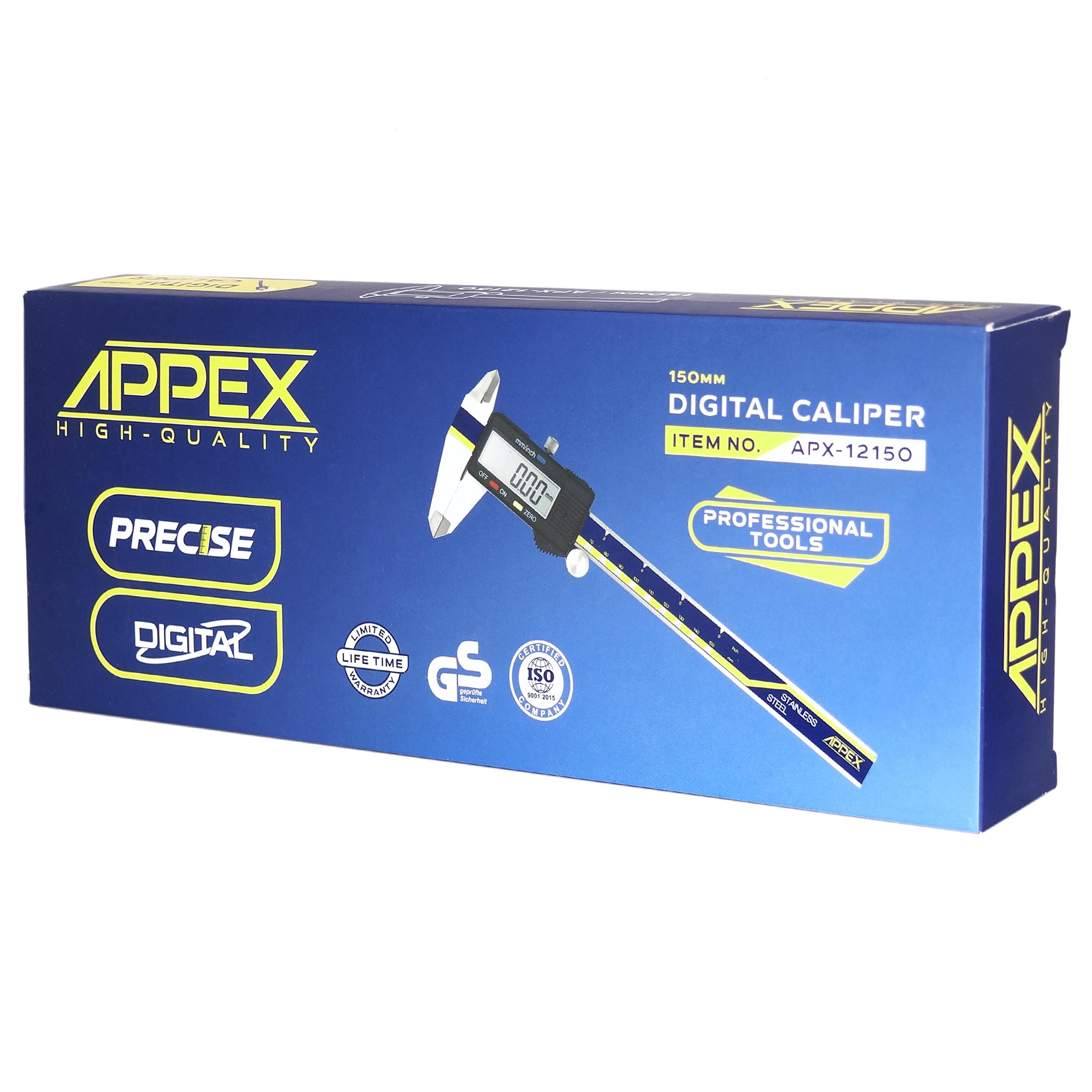 کولیس اپکس مدل MMA-AP-150m گستره 0-150 میلیمتر