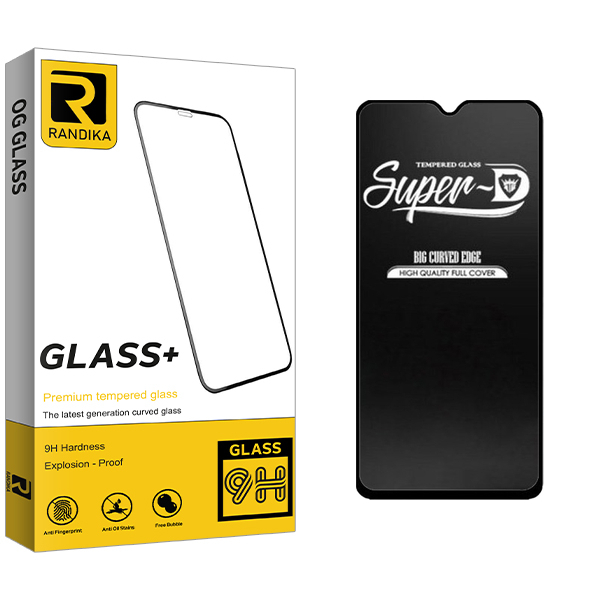 محافظ صفحه نمایش شیشه ای راندیکا مدل Randika Glass Super-D مناسب برای گوشی موبایل سامسونگ Galaxy A23