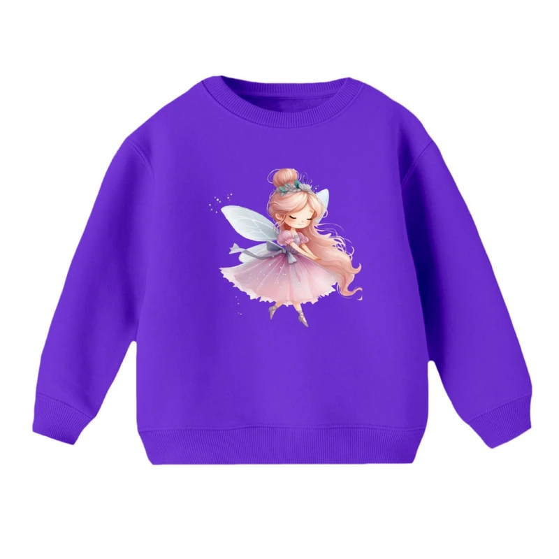 سویشرت بچگانه مدل دخترک فرشته کد 4 