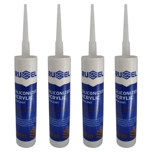 چسب ماستیک راسل مدل 4030 حجم 550 میلی لیتر مجموعه 4 عددی