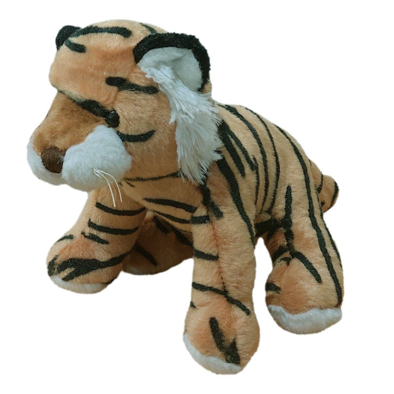 عروسک طرح ببر مدل RibRib Tiger کد SZT4/295 ارتفاع 18 سانتی‌متر