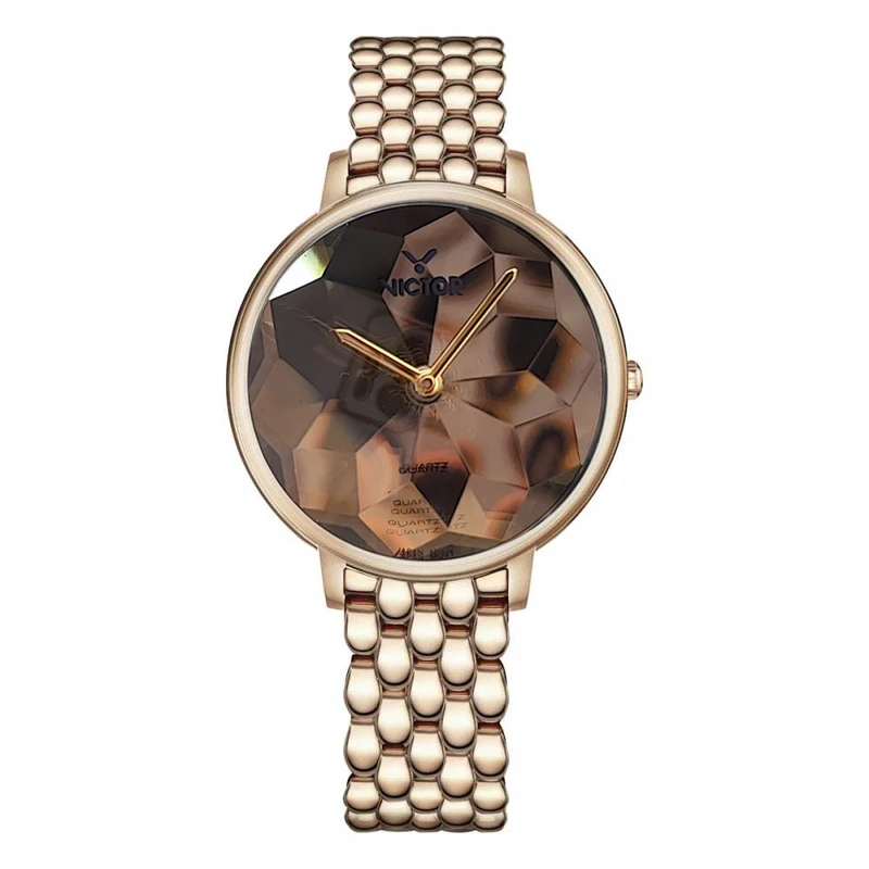 ساعت مچی عقربه‌ای کوارتز زنانه ویکتور مدل 1522L