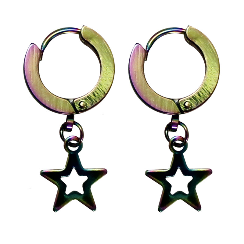 گوشواره زنانه طرح ستاره کد RKH_1409 گوشواره زنانه طرح ستاره کد RKH_1409