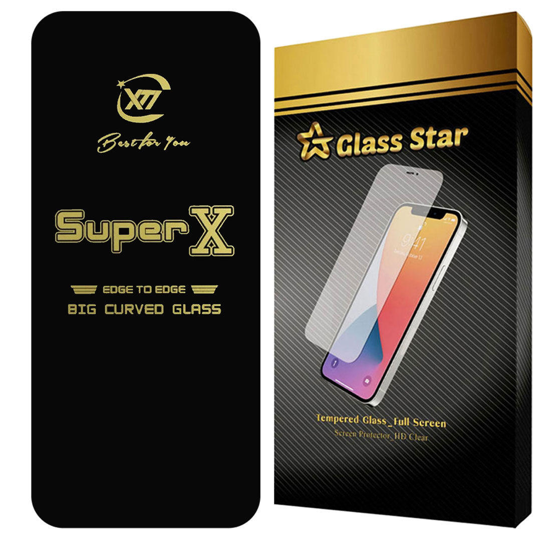 محافظ صفحه نمایش گلس استار مدل SUPXG20 مناسب برای گوشی موبایل اپل iPhone X