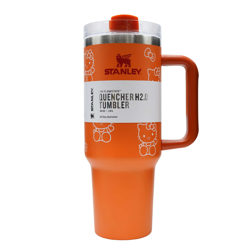 تراول ماگ استنلی طرح کیتی کد 1008 گنجایش 1.18 لیتر