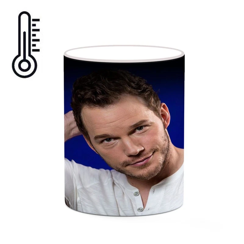 ماگ حرارتی کاکتی طرح Chris Pratt مدل mgh25621