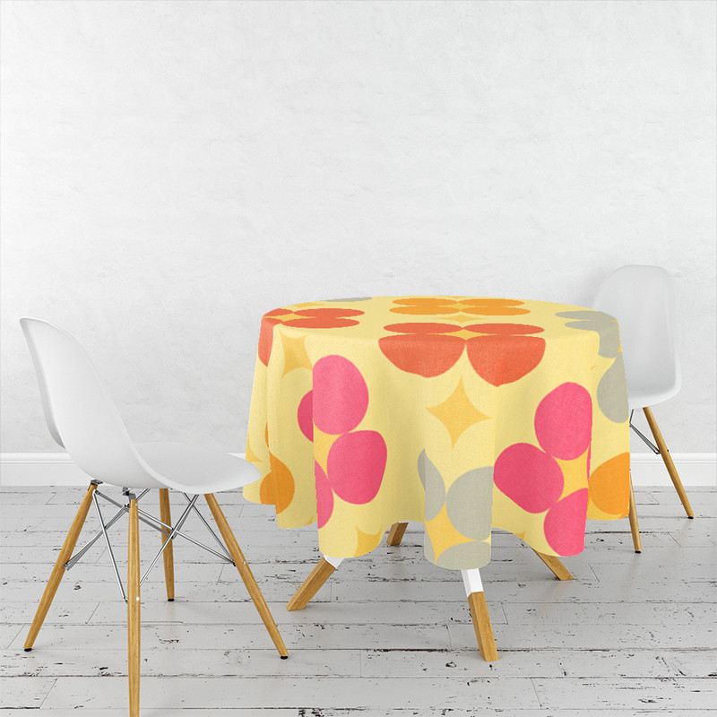 رومیزی طرح  گلدار مدل D-0093