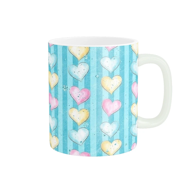 ماگ پاد آفرین طرح قلب کد 3510