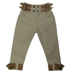 شلوار بچگانه مدل کمربند دار ۴ دکمه