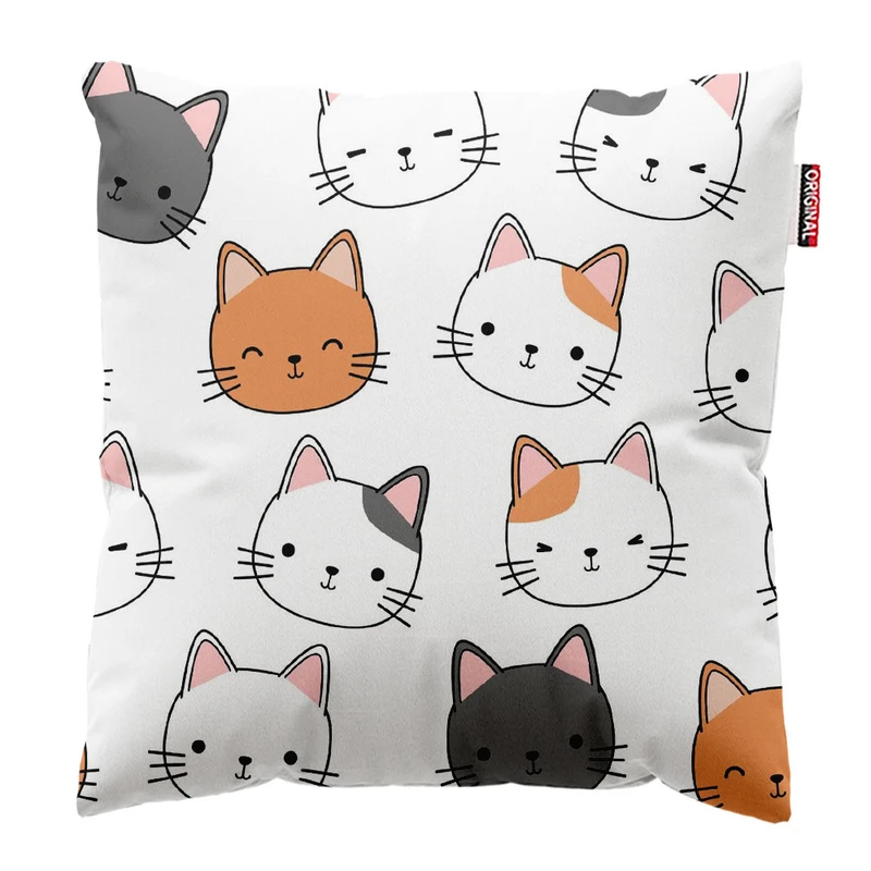   کوسن پاد آفرین طرح کارتونی کد 2028 سایز 30*30 سانتی متر