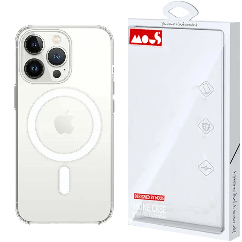 کاور موس مدل Clear MagSafe مناسب برای گوشی موبایل اپل iPhone 15 Pro Max