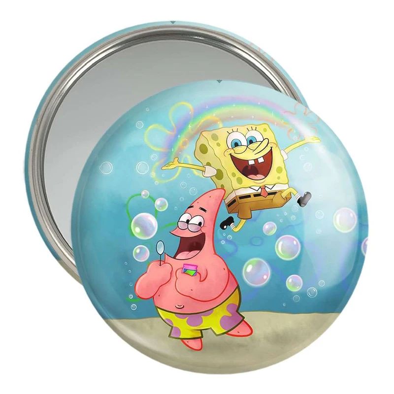 آینه جیبی خندالو طرح باب اسفنجی و پاتریک  کد 4745