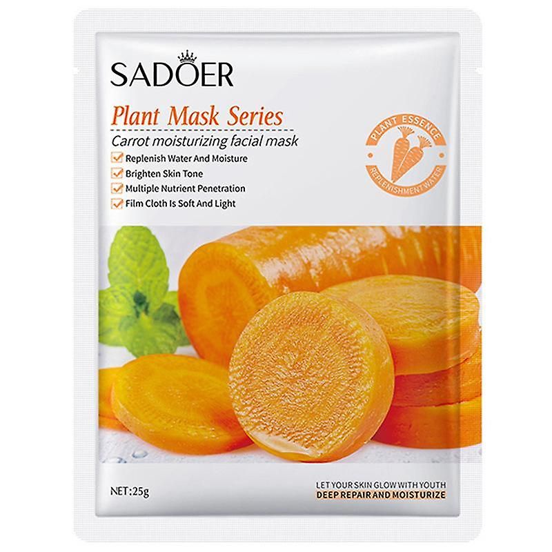 ماسک صورت سادور مدل Plant وزن 25 گرم بسته 5 عددی -  - 3