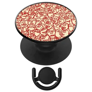 پایه نگهدارنده گوشی موبایل پاپ  سوکت آکام مدل APSC002244 به همراه پاپ کلیپ