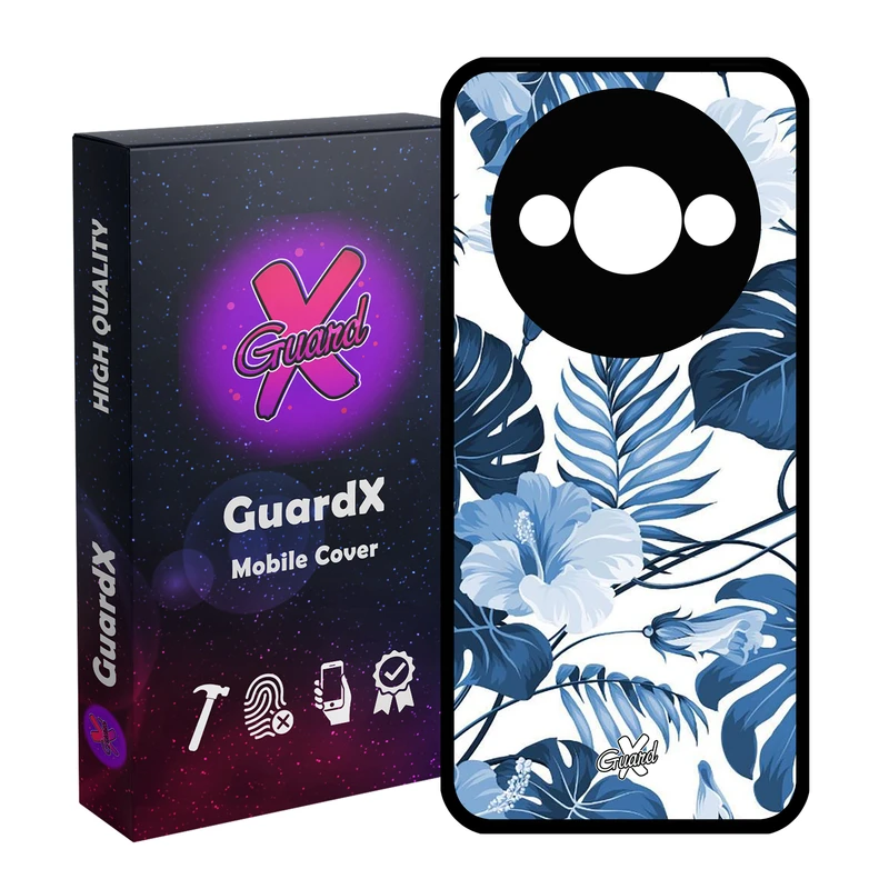 کاور گارد ایکس طرح Flower مدل Glass10354 مناسب برای گوشی موبایل شیائومی Redmi A3 4G/ A3X 4G/ Poco C61