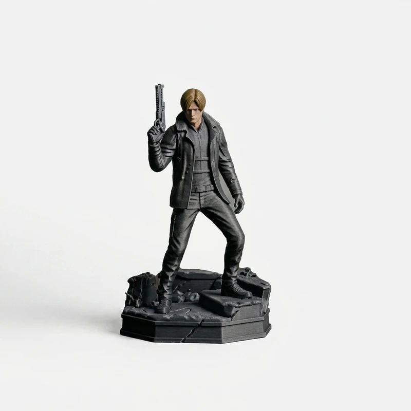 فیگور طرح لیان مدل leon s Kennedy ارتفاع ۲۰ سانتی متر