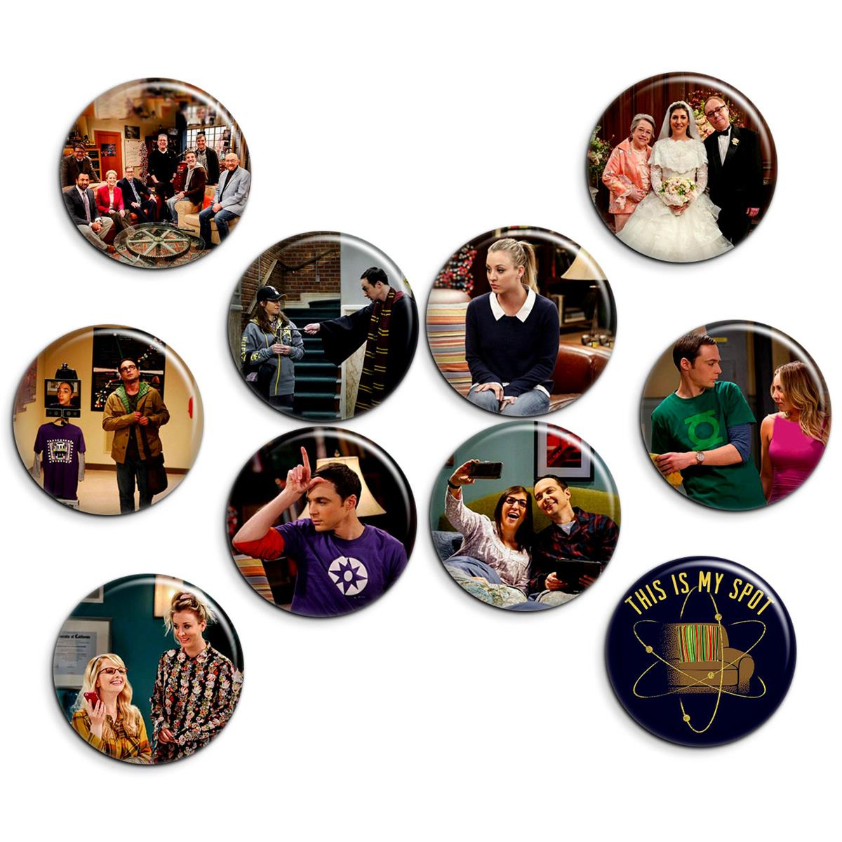 پیکسل پرمانه طرح big bang theory کد pmg.5284 مجموعه 10 عددی