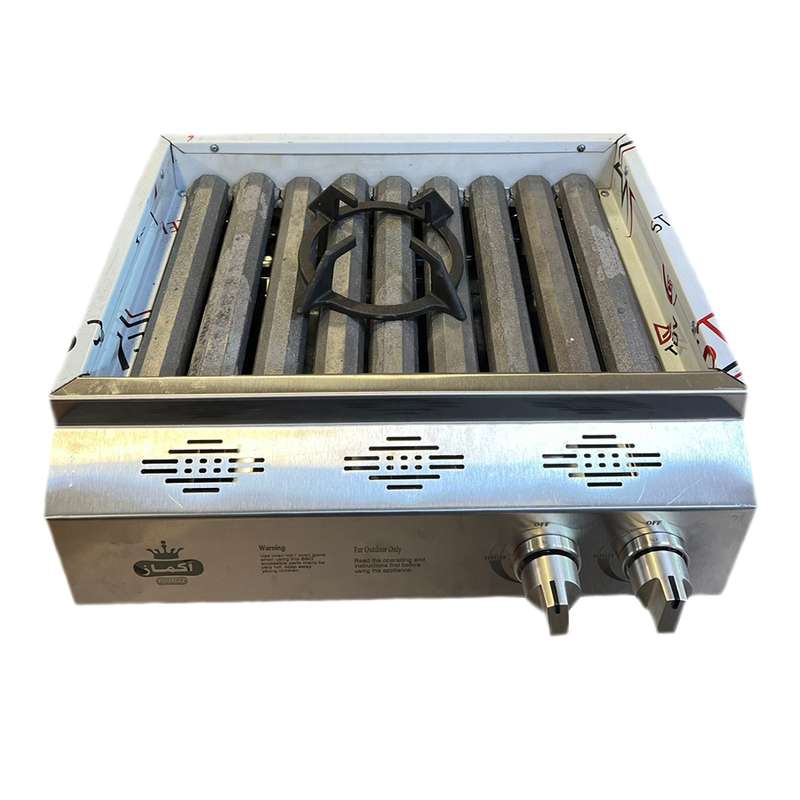 کباب پز آکماز مدل 9 شعله دوشیر AK90