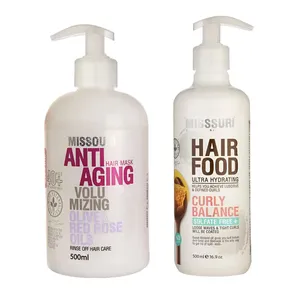  ماسک مو میسوری مدل Curly Balance مناسب برای موهای خشک حجم 500 میلی لیتر به همراه ماسک مو میسوری مدل زیتون و گل رز مناسب برای موهای خشک حجم 500 میلی لیتر 