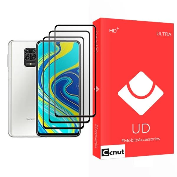 محافظ صفحه نمایش کوکونات مدل UD Ultra MIX003 مناسب برای گوشی موبایل شیائومی Redmi Note 9S بسته سه عددی