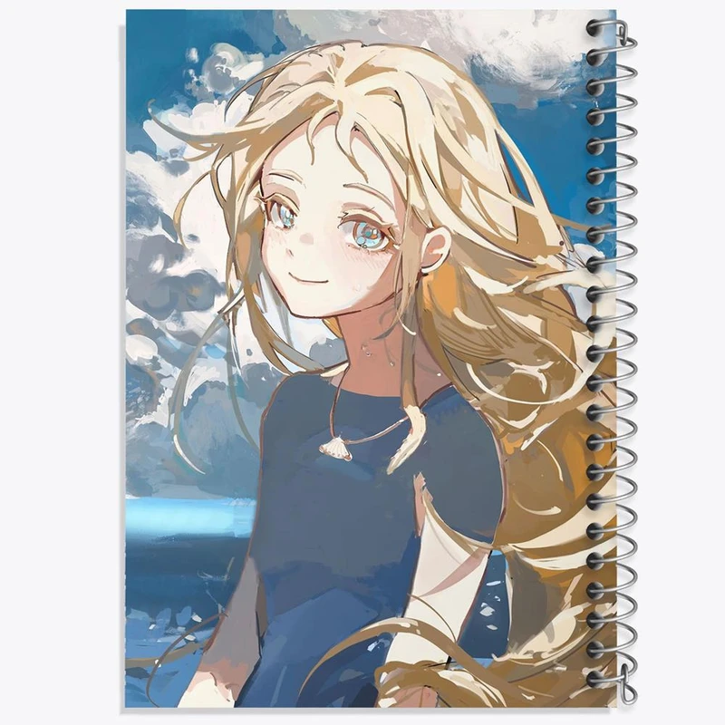 دفتر نت موسیقی 50 برگ خندالو مدل اوشیو انیمه سامرتایم رندرینگ کد 24244