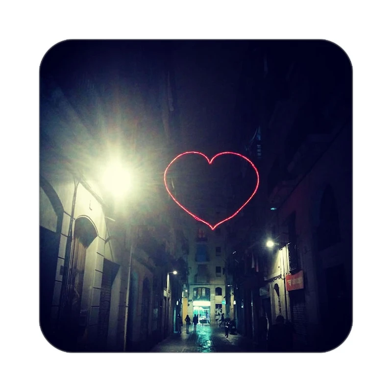 زیر لیوانی کاکتی مدل عاشقانه کد mp12314