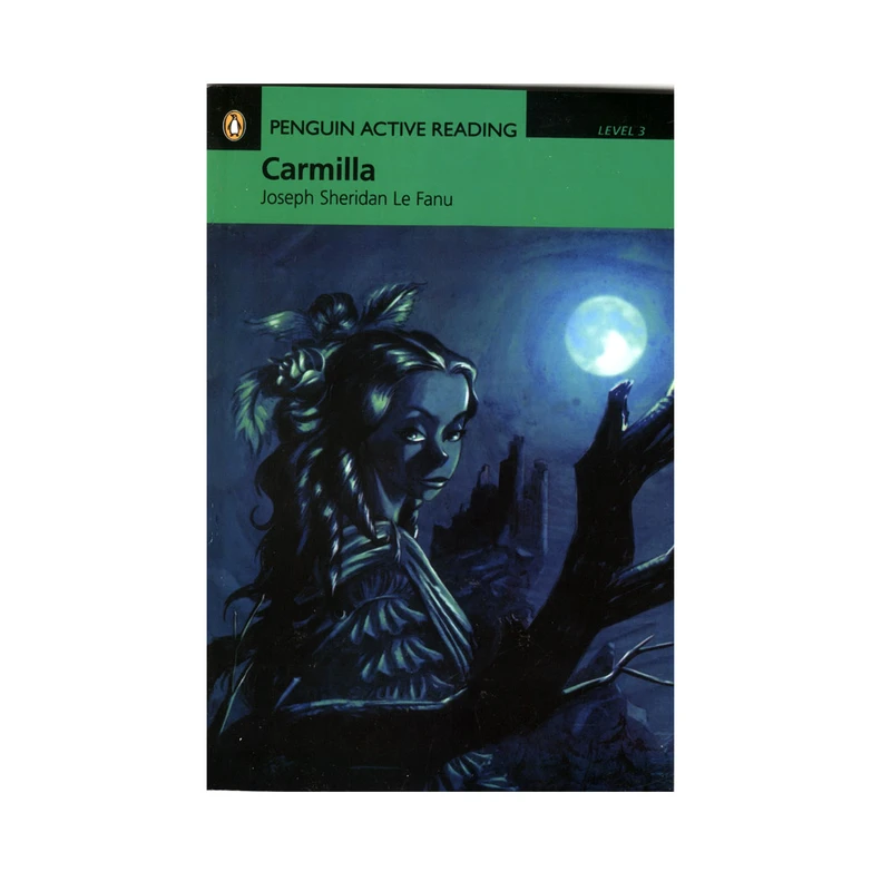 کتاب Penguin Active Reading Level 3 Carmilla اثر Joseph Sheriden Le Fanu انتشارات الوندپویان