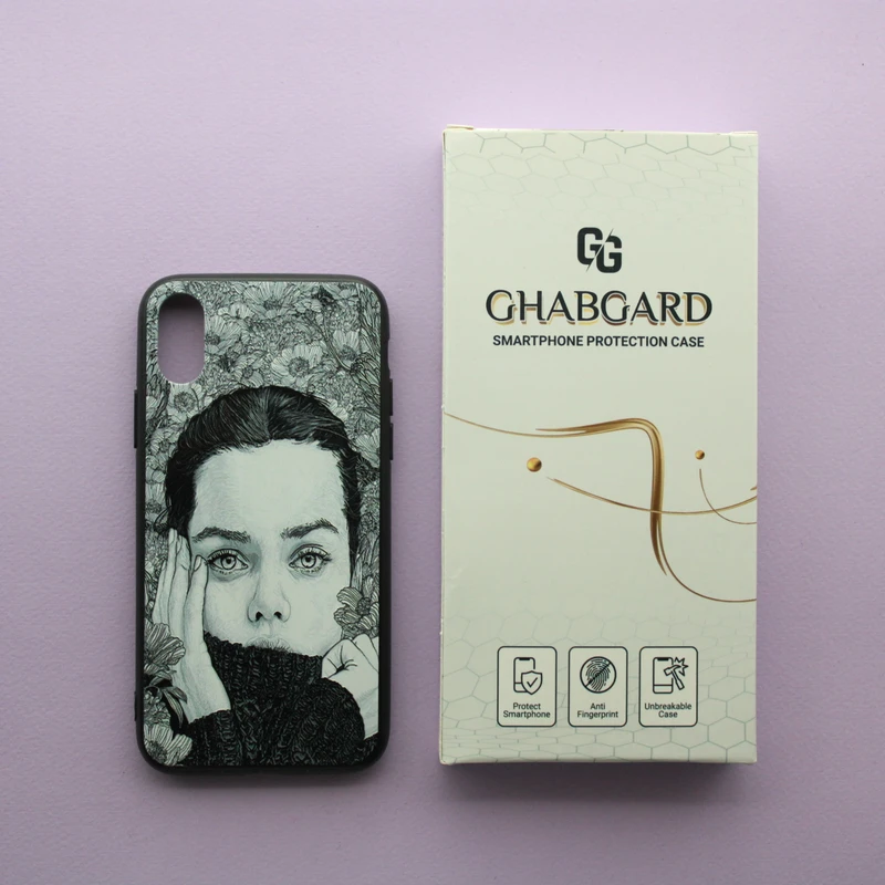 کاور قاب گارد مدل دخترانه مناسب برای گوشی موبایل اپل iPhone X / Xs